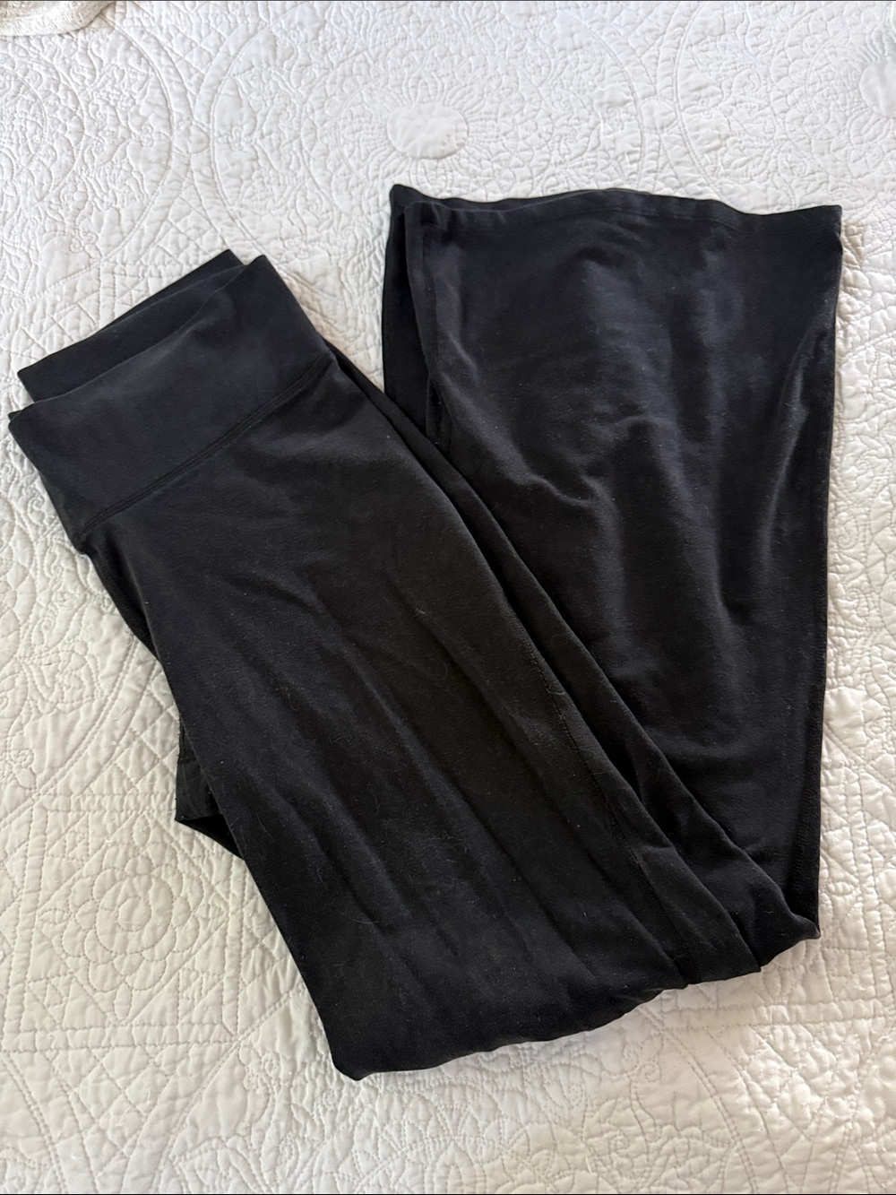 Old Navy Black Wide Leg Yoga Pants